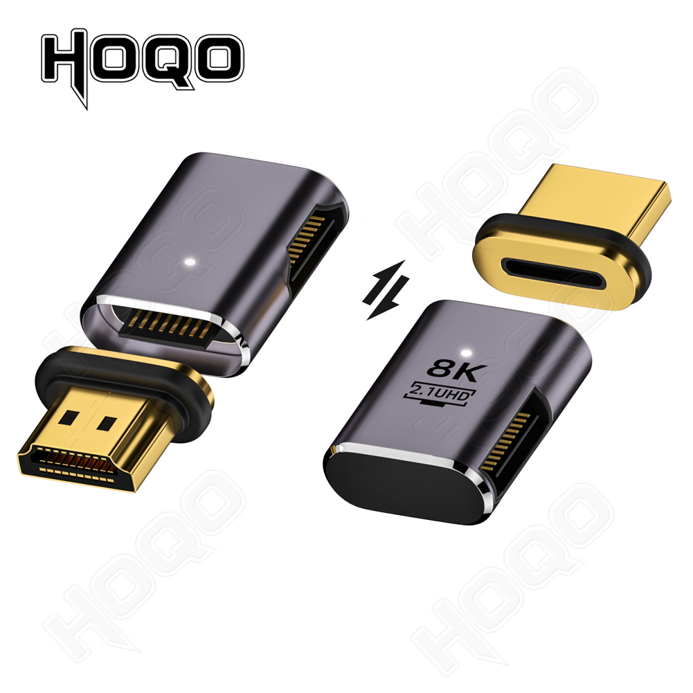 Usb Hub Gaming - 8K HDMI Stecker auf Buchse Magnetadapter