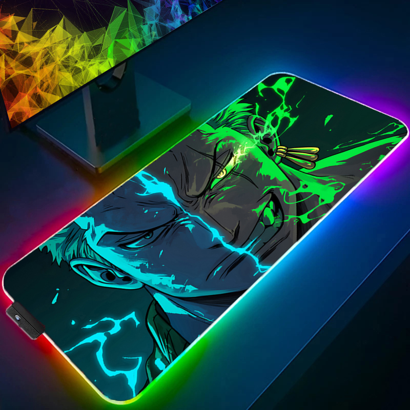 Pc Gaming Keyboard - ONE PIECE Zoro Mauspad RGB Gaming