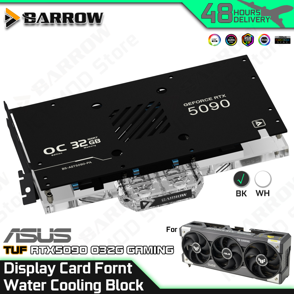 Pc Gaming Asus - Barrow-Grafikkarte, Wasserkühlblock für ASUS TUF RTX