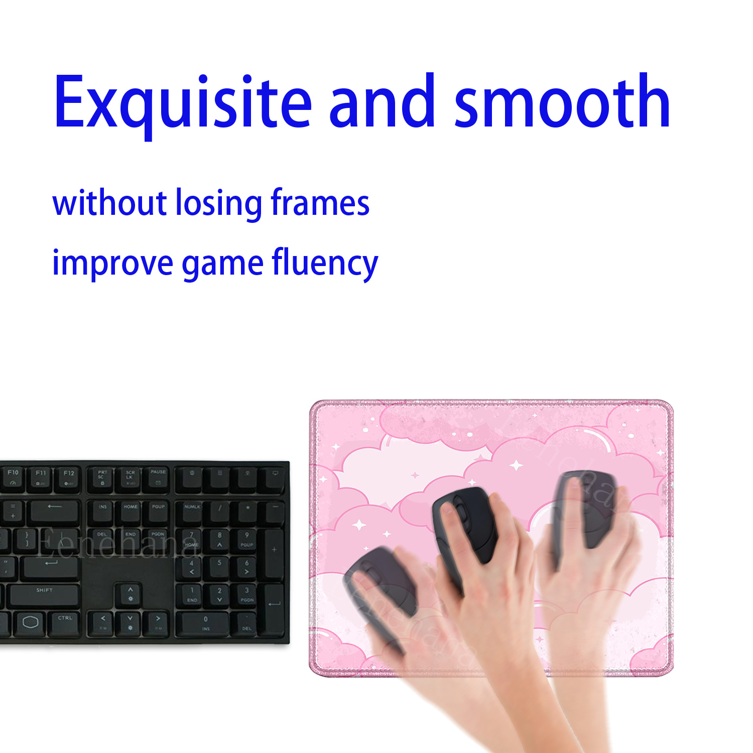 Niedliche Rosa Wolken Kleines  – Pc Gaming Cloud Free Bewertung und Preis