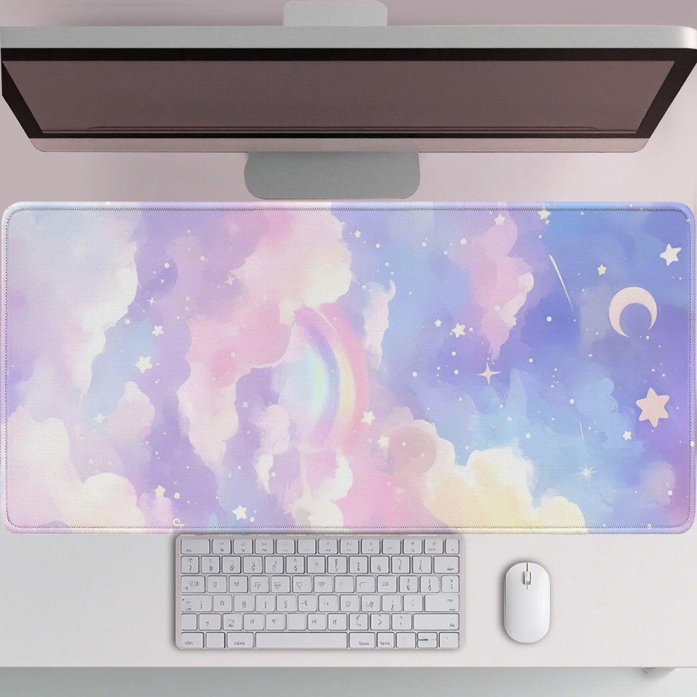 Pastellfarbenes Regenbogen-Wol – Pc Gaming Cloud Free Bewertung und Preis