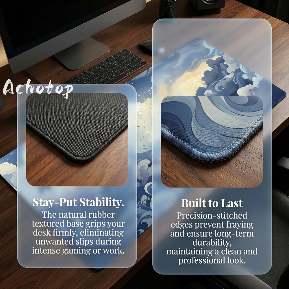 XXL Rutschfeste Gaming-Mausmat – Pc Gaming Cloud Free Bewertung und Preis