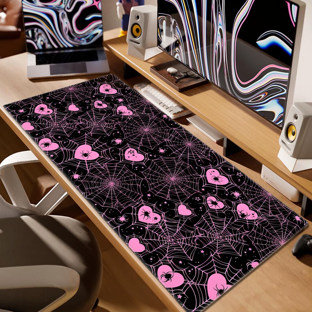 90x40 Weiße oder Rosa Spinnenn – Pc Gaming Pink Bewertung und Preis