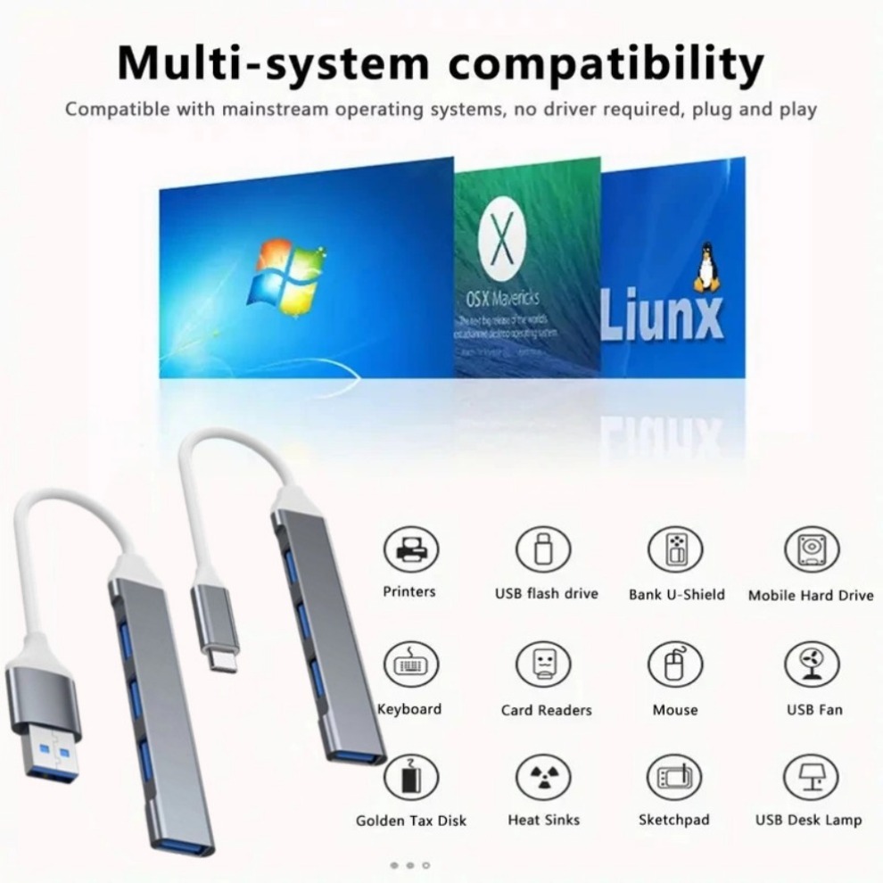 USB 3,0 Hub 4 in 1 USB Hub Hoc – Usb Hub Gaming Bewertung und Preis