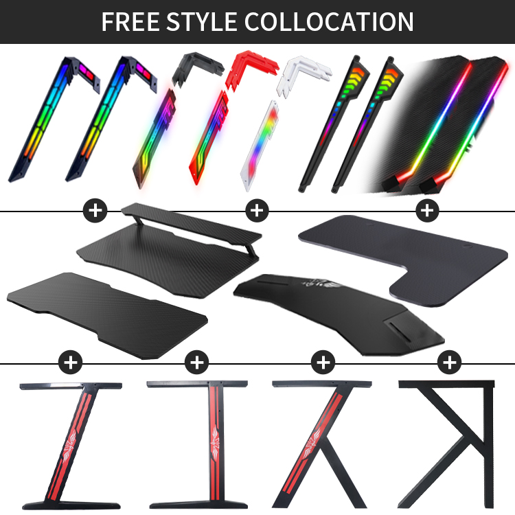 70-Zoll Großer RGB LED-Beleuch – Pc Gaming Desk Bewertung und Preis