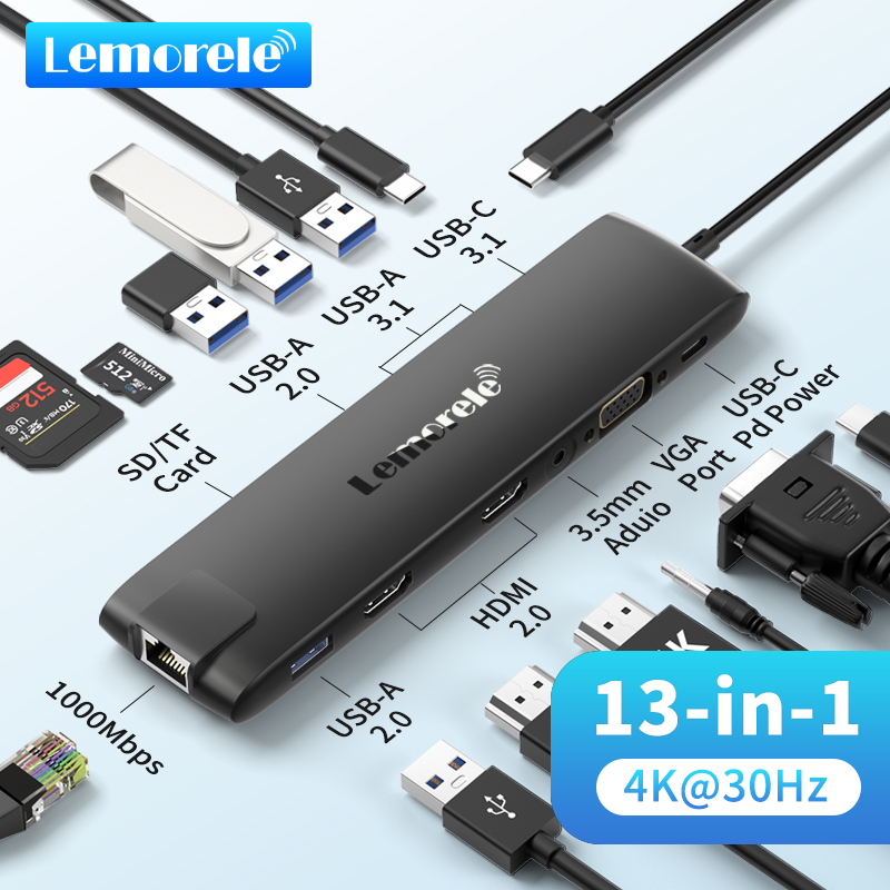 Lemorele TC96 USB Hub USB 3.1  – Usb Hub Gaming Bewertung und Preis