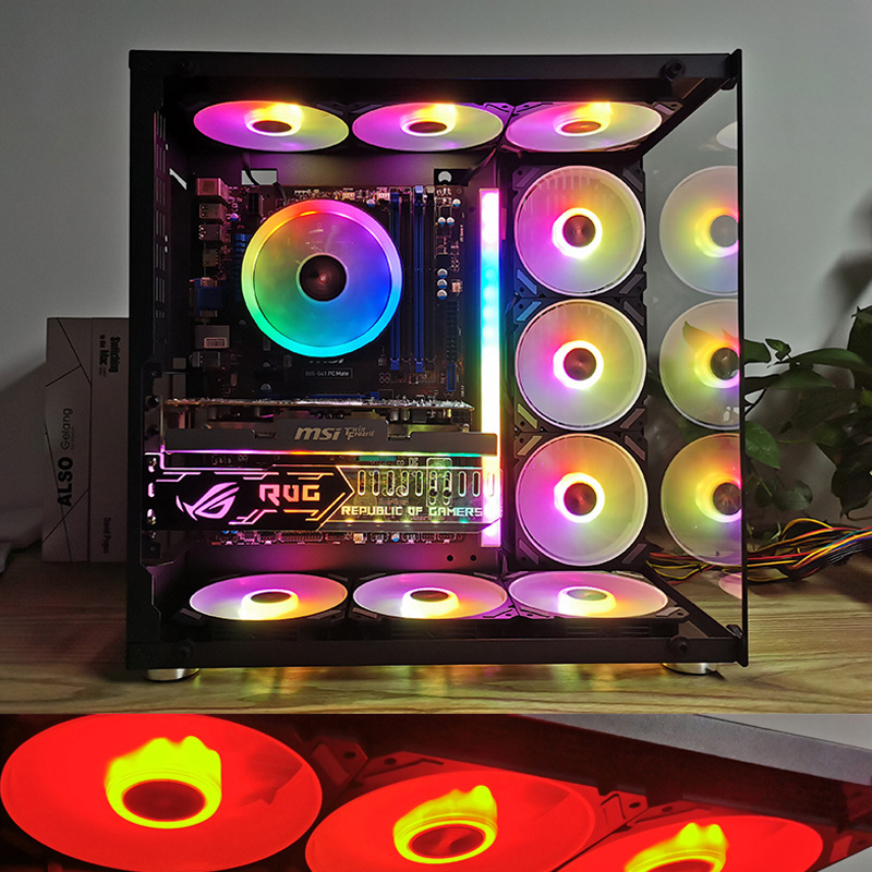 ARGB 120mm Gehäuselüfter 5V 3P – Pc Gaming Desk Bewertung und Preis
