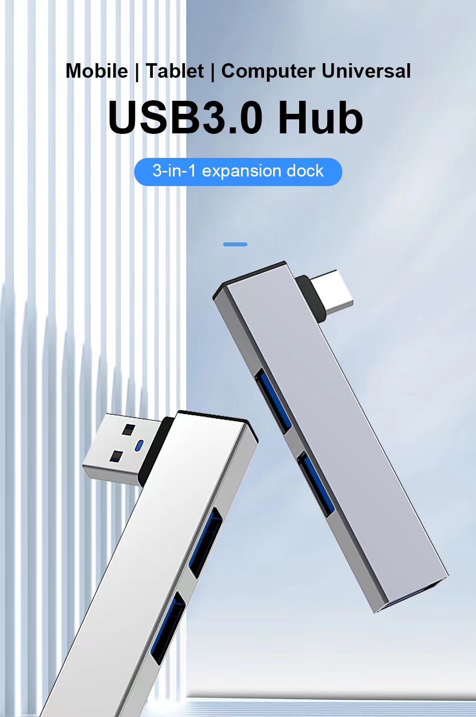 USB-C-Hub 3.0 Typ C 3.1 3-Port – Usb Hub Gaming Bewertung und Preis