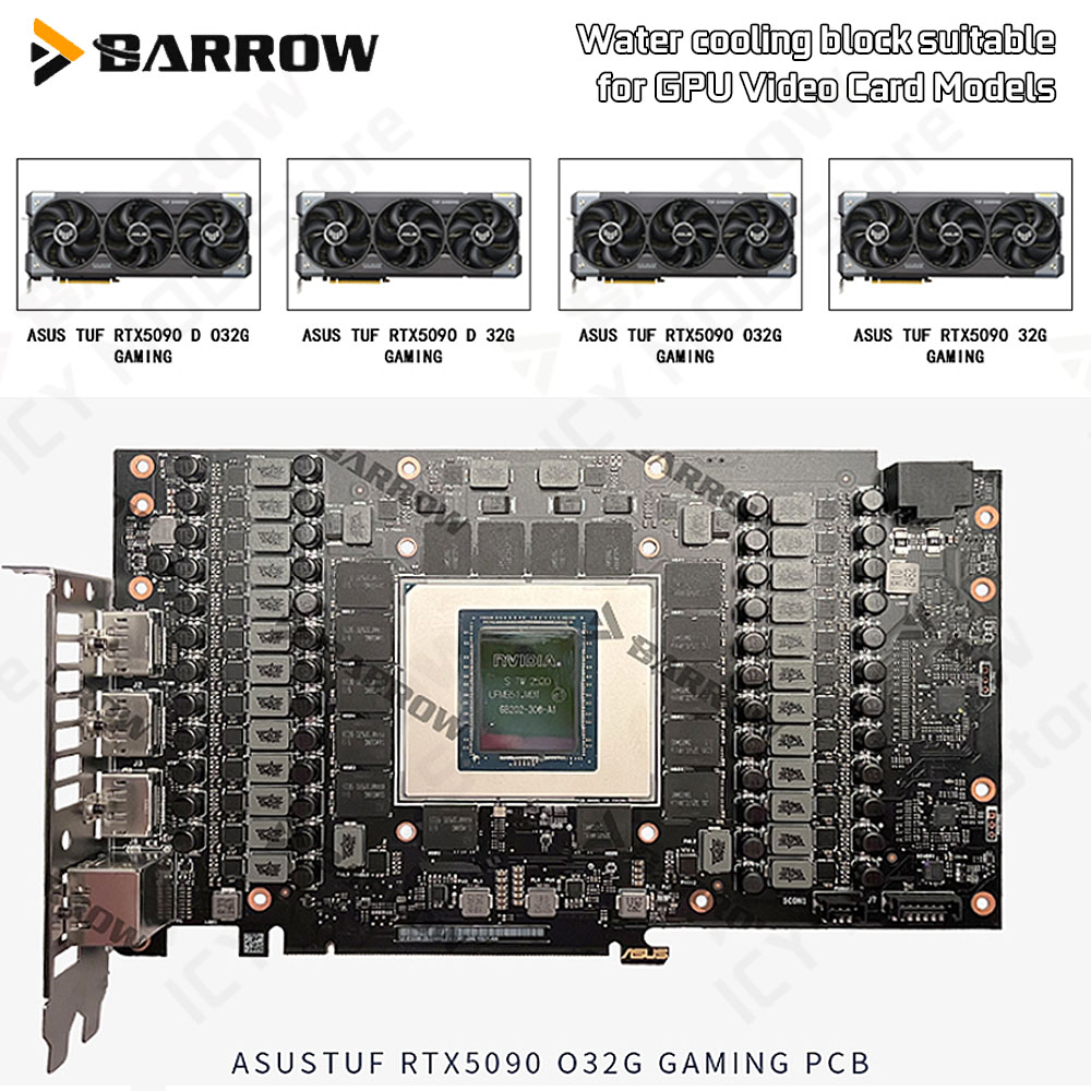 Barrow-Grafikkarte, Wasserkühl – Pc Gaming Asus Bewertung und Preis