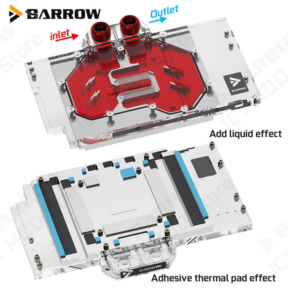 Barrow-Grafikkarte, Wasserkühl – Pc Gaming Asus Bewertung und Preis