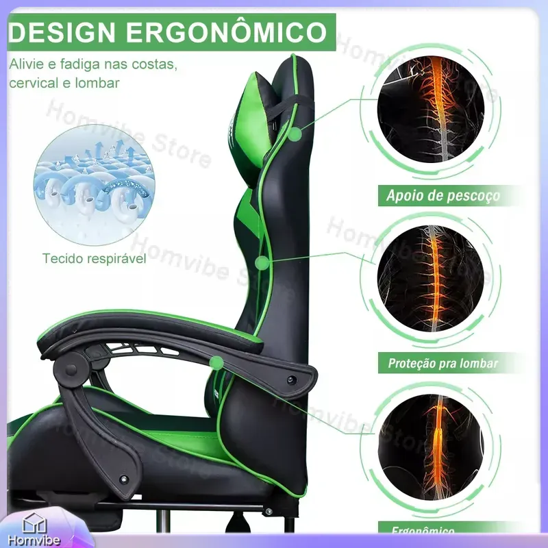 Ergonomischer Gaming-Stuhl mit – Pc Gaming Desk Bewertung und Preis